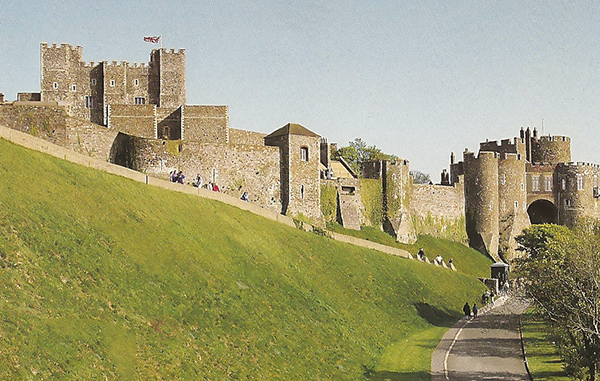 Dover Castle guardião do Reino Unido
