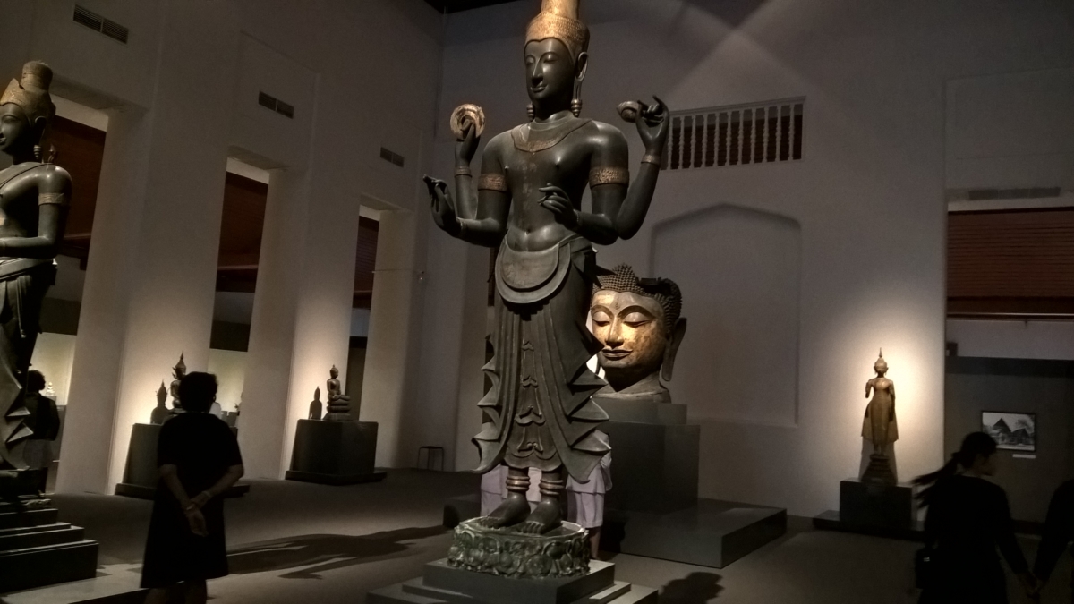 Vishnu, o deus do universo - de 700 anos atrás