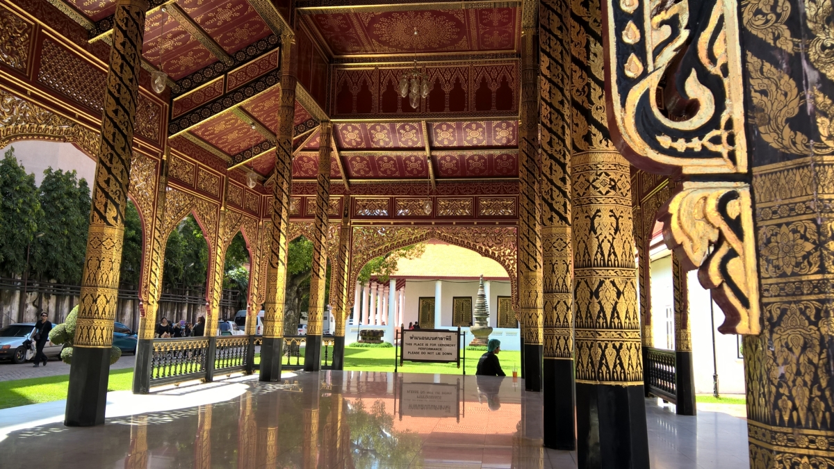Pavilhão - um oásis no Museu