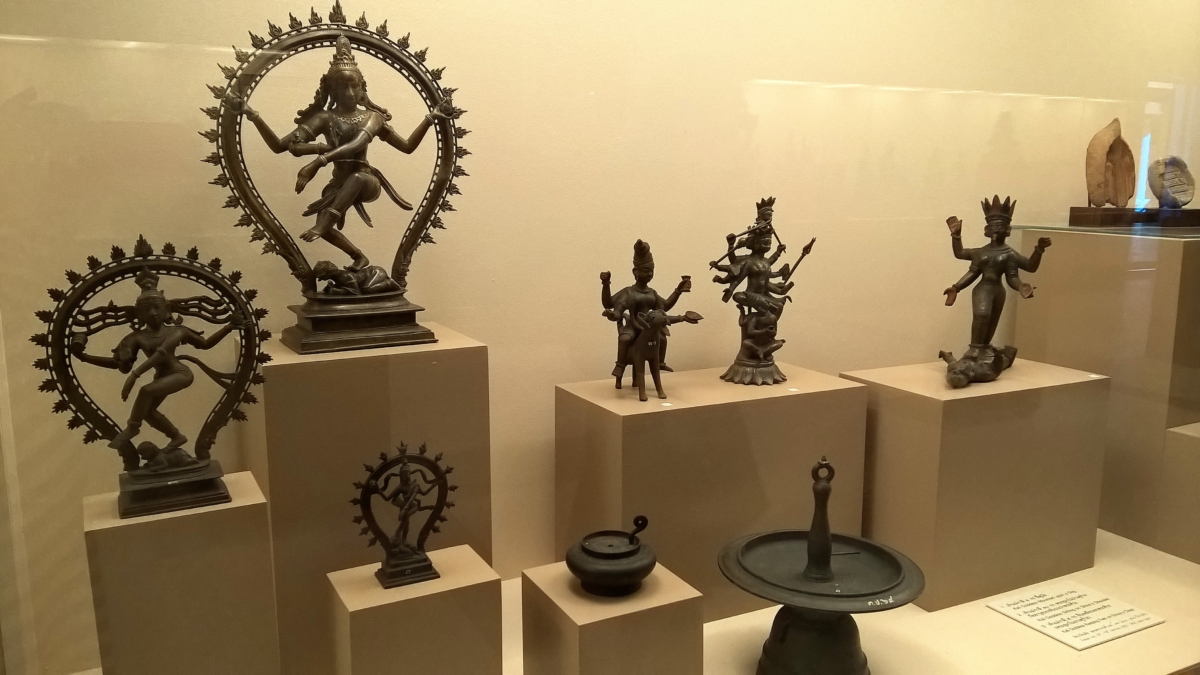 Shiva Nataraja (senhora da dança) - peças de 800 a 900 anos atrás
