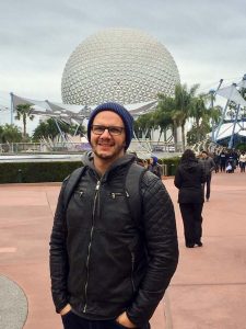 Wendel Almeida em Epcot Center, Flórida, USA