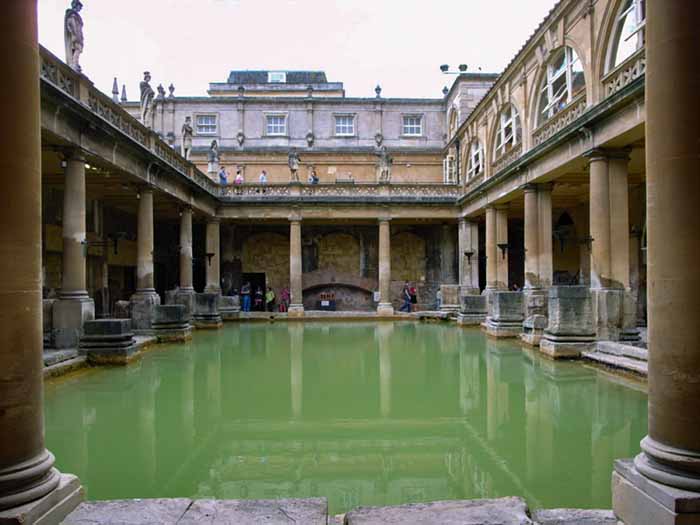 Banhos romanos, em Bath, Inglaterra