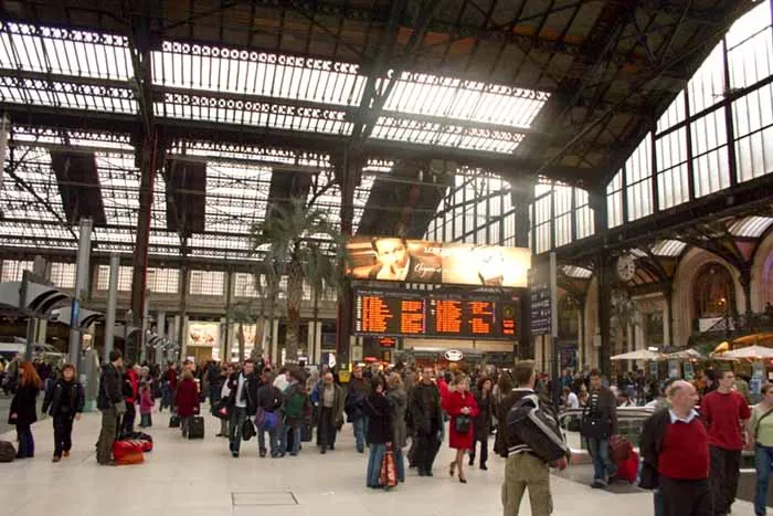 Gare de Lyon, em Paris, França