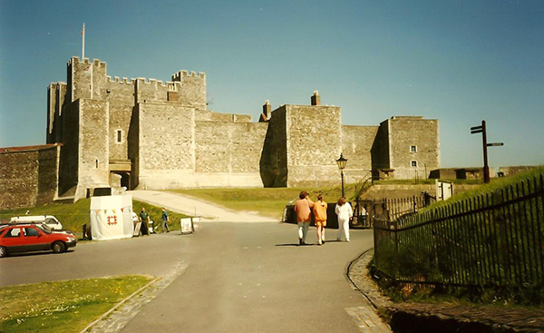Castelo de Dover, na Inglaterra