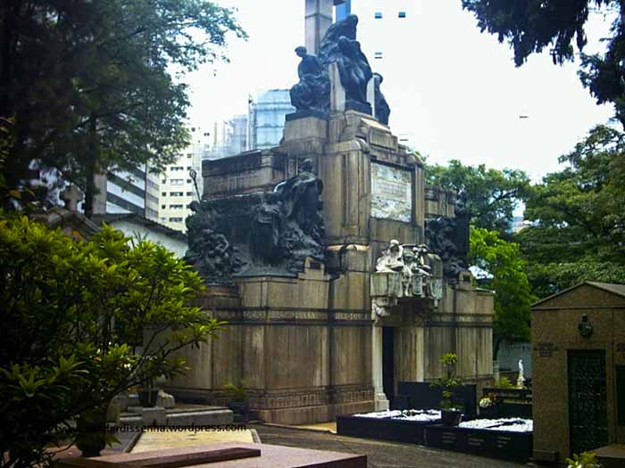 Mausoléu da Família Matarazzo, no Cemitério da Consolação, em São Paulo