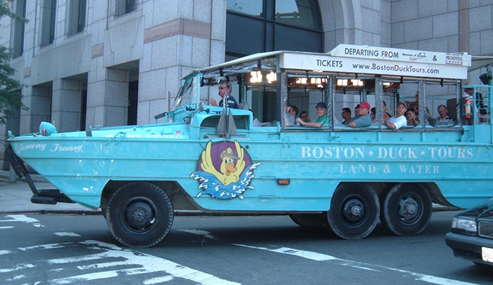 Duck-tour, em Boston, Massachutts, Estados Unidos