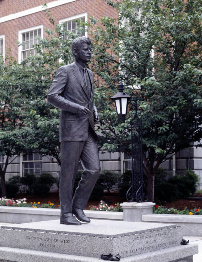 Estátua de John Kennedy, o 35º. presidente americano