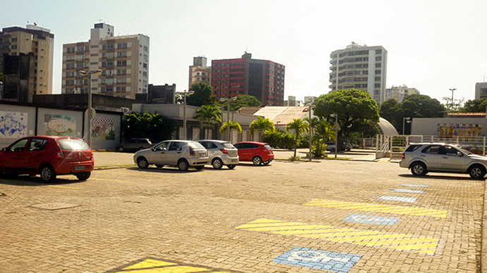 Estacionamento do Museu da Gente Sergipana
