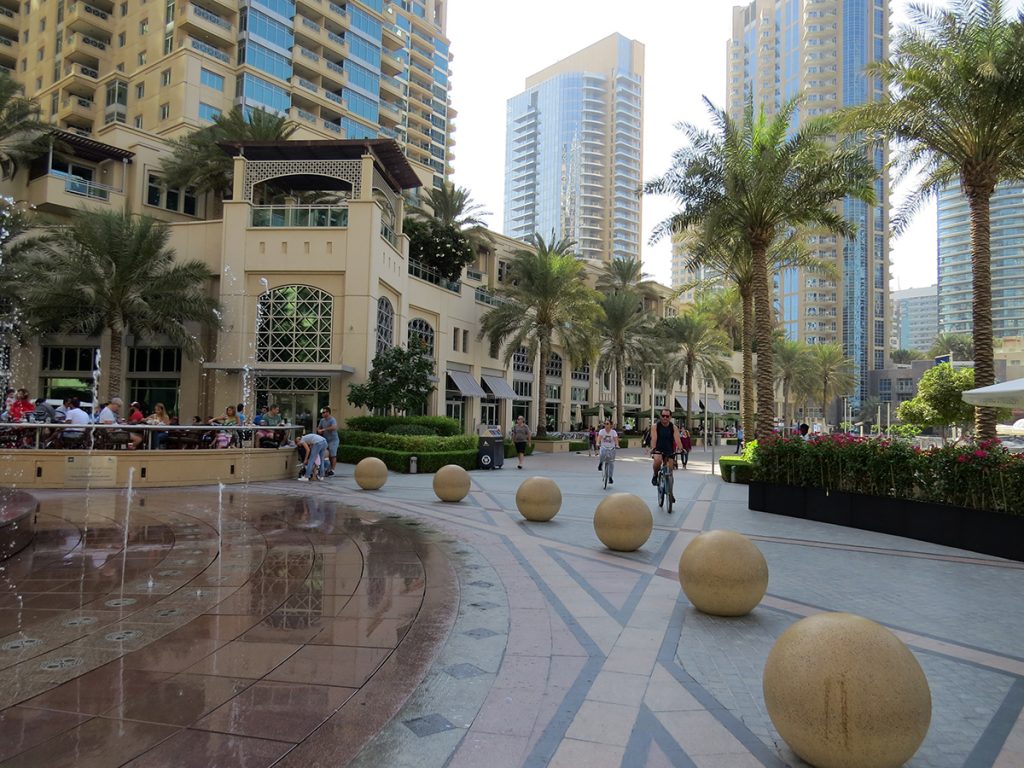 Dubai Marina, nos Emirados Árabes