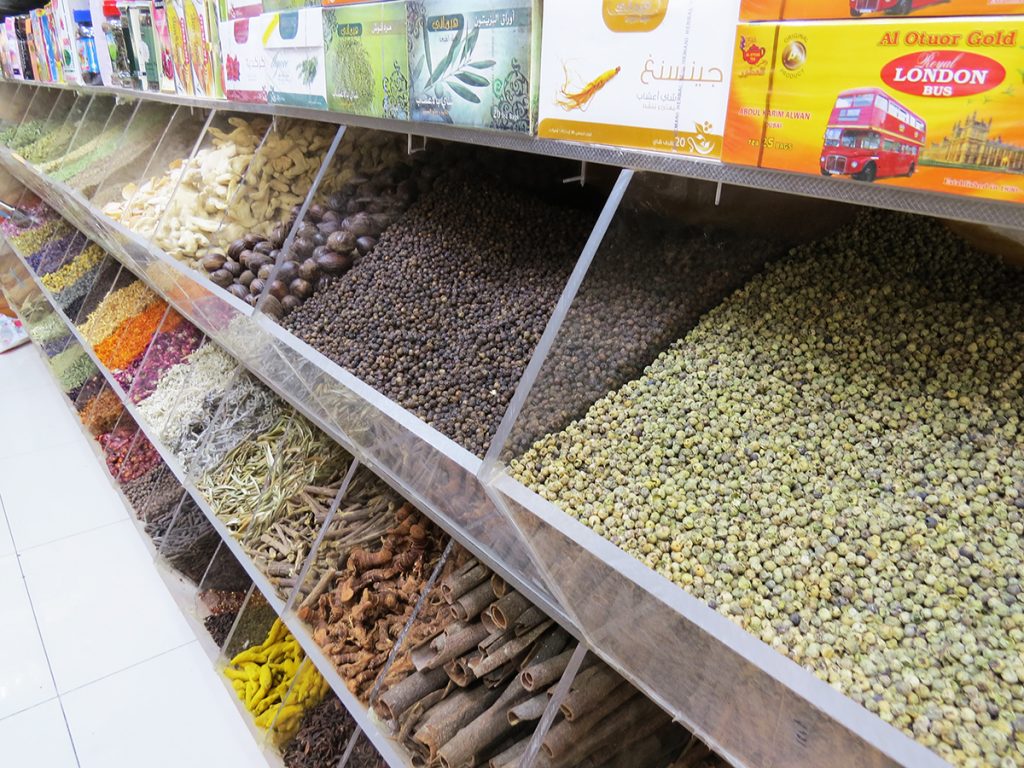 Especiarias em Dubai, Emirados Árabes