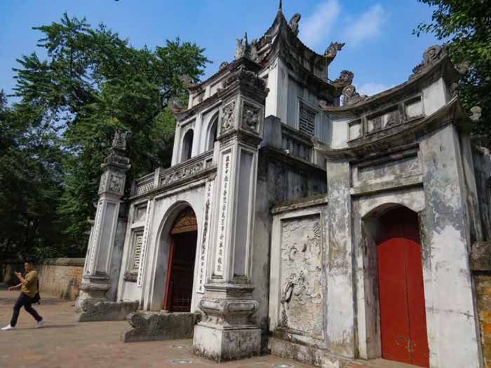 Templo da Literatura, em Hanói, Vietnam