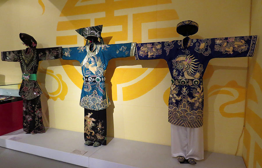 moda no Museu da Mulher Vietnamita