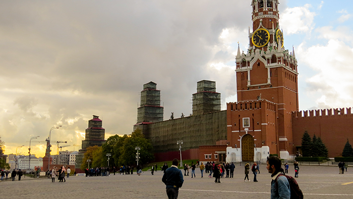 Torre do Salvador, que já foi a entrada principal do Kremlin