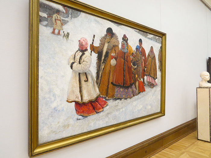 Galeria Tretyakov e A Família, de Ivanov