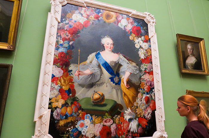Galeria Tretyakov: Imperatriz Elizabeth da Rússia, de I. Vishniakov