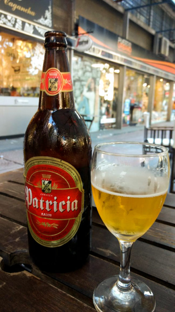 Patrícia, a cerveja preferida no Uruguai