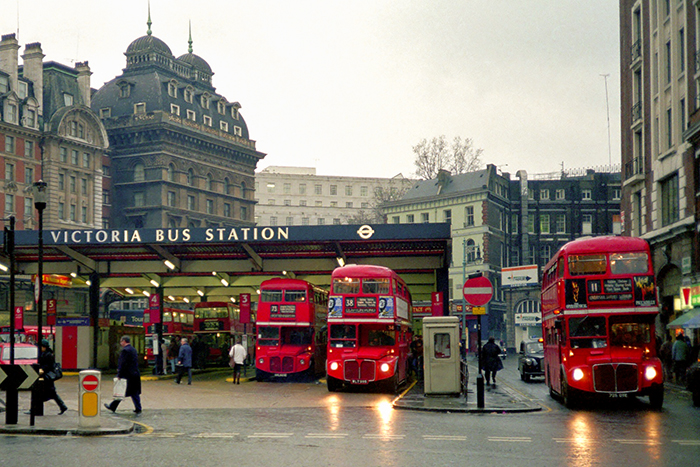 Victoria Station, em Londres