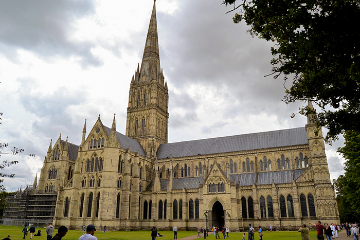 Catedral de Salisbury, na Inglaterra