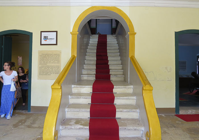 Escadaria do Museu Histórico de Sergipe
