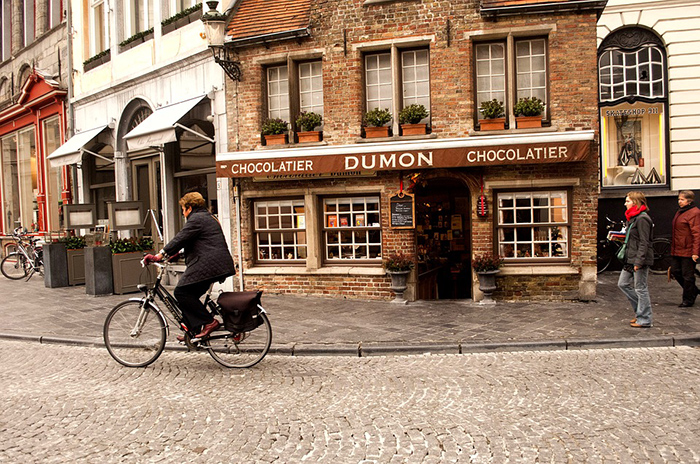 chocolate em Bruges