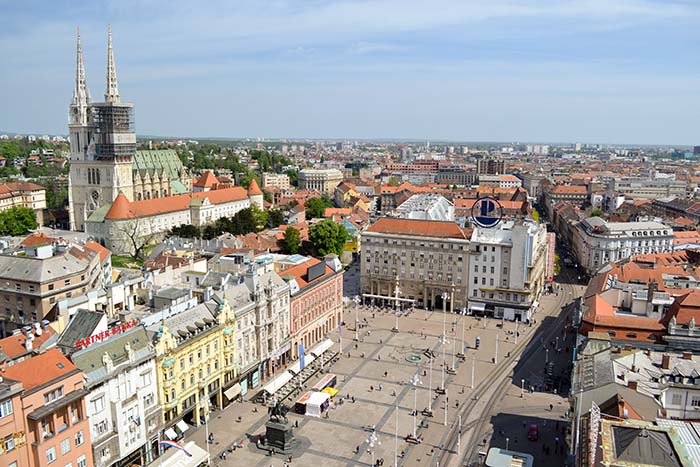 Zagreb, capital da croácia