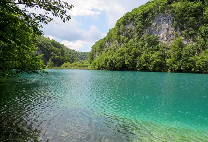 Os lagos Plitvice, na Croácia