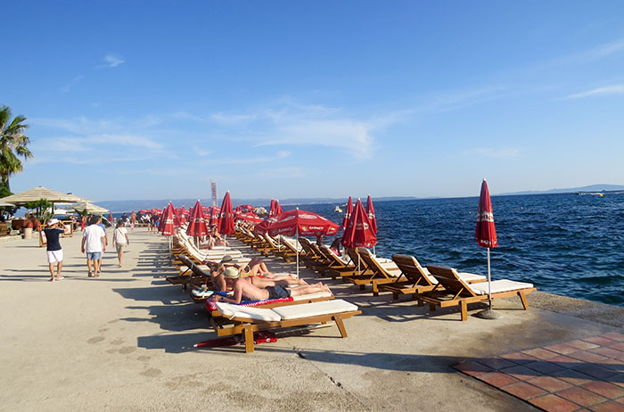 Bačvice Beach, em Split, Croácia