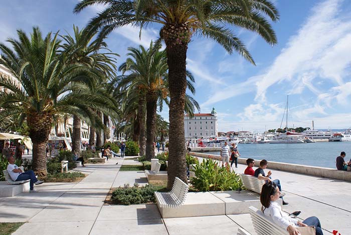 Split É A Capital E Maior Cidade Do Condado De Split-dalmatia