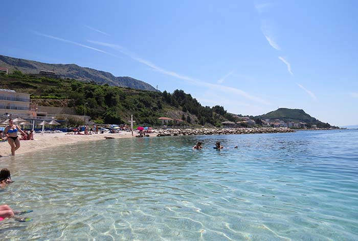 Curtindo a turística cidade de Split na Croácia