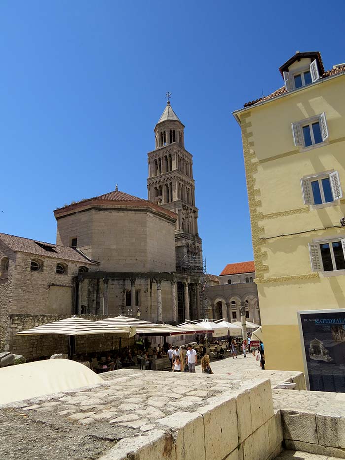 Palácio de Diocleciano, em Split, Croácia