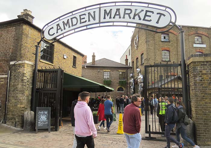 Camden Market, em Londres