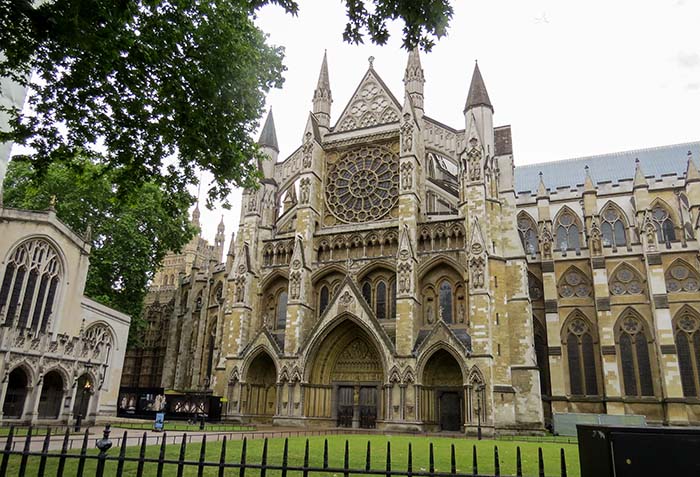 Abadia de Westminster, em Londres - Inglaterra