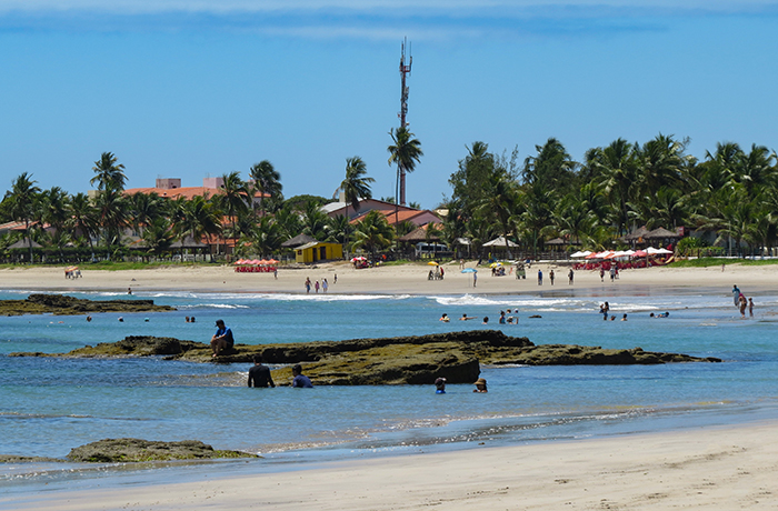 Praia dos Carneiros, em Tamandaré, Pernambuco