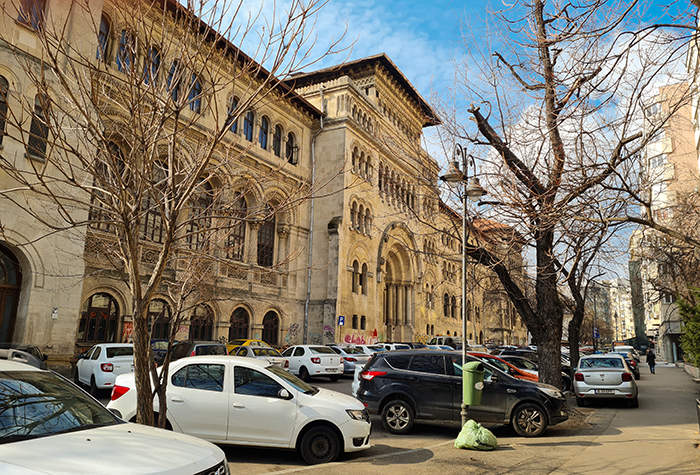 Escola de Arquitetura em Bucareste, Romênia