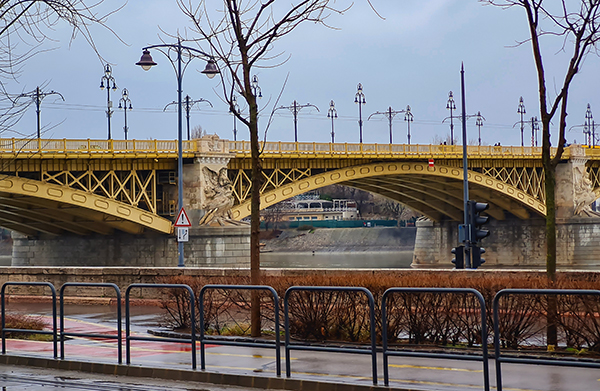 Ponte Margarida, em Budapeste, Hungria