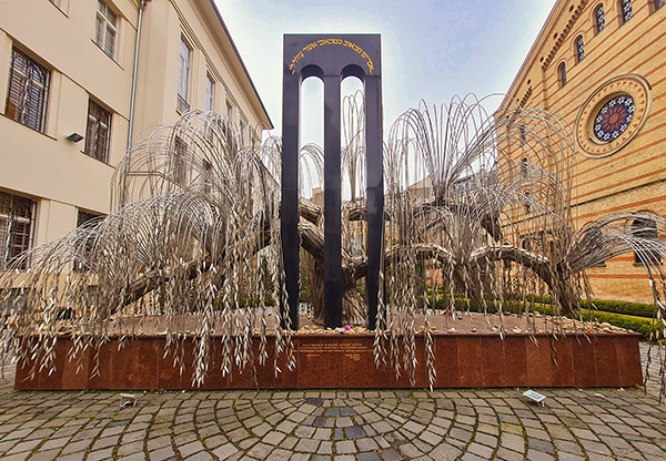 Monumento na Sinagoga em Budapeste, Hungria