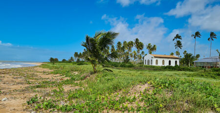 Capela dos Milagres, na Rota Ecológica dos Milagres, Alagoas