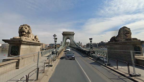 Ponte das Correntes, Budapeste, Hungria