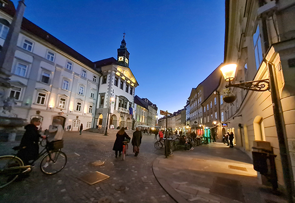 Rua de Liubliana, Eslovênia