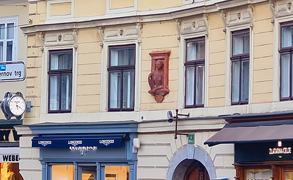 A casa que Julia morava, em Liubliana, Eslovênia