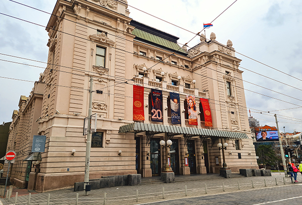 Teatro Nacional, na capital Sérvia