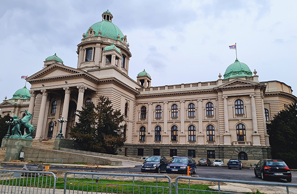 Parlamento Sérvio, em Belgrado, Sérvia