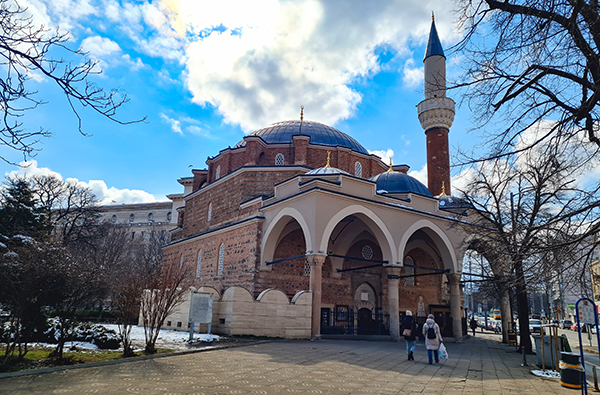 Mesquita Banya Bashi, em Sófia, Bulgária