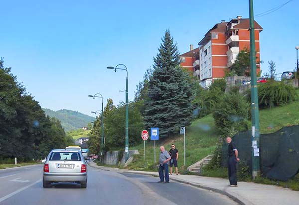Entrada de Sarajevo, Bósnia