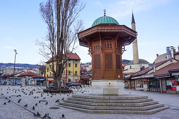 Sebilj em Sarajevo, Bósnia