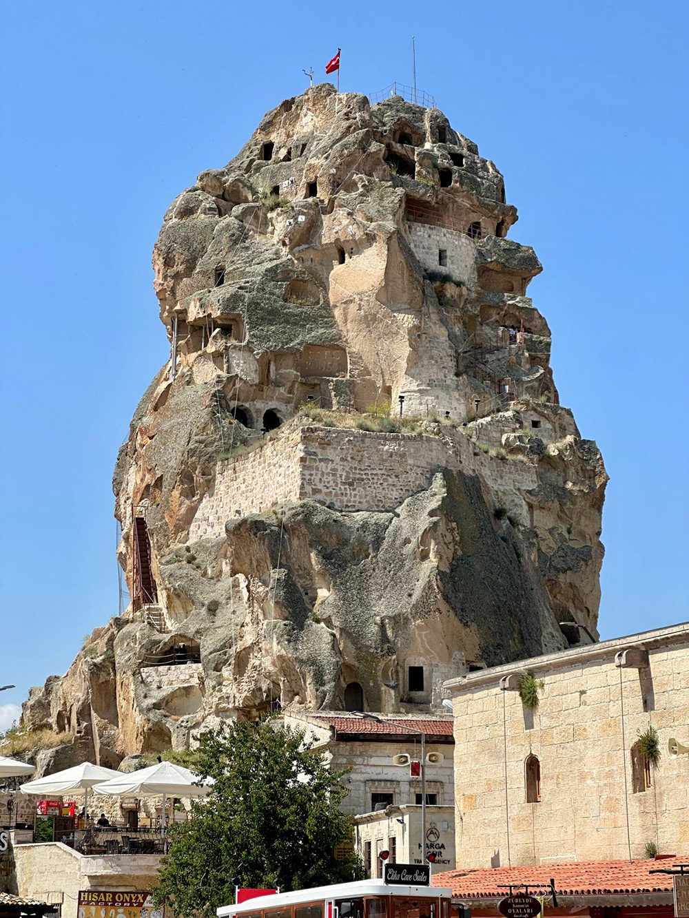 Castelo de Uchisar, Turquia
