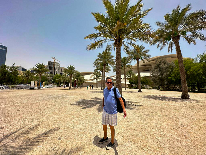 João Miguel em Doha, Qatar