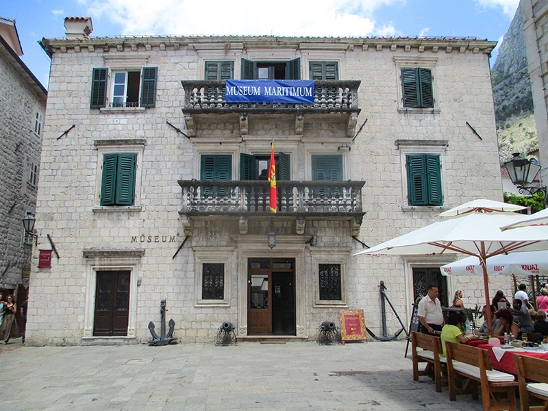 Museu Marítimo em Kotor, Montenegro