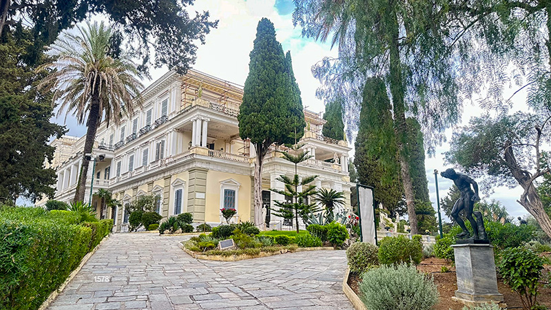 Palácio Achilleion, em Corfu na Grécia