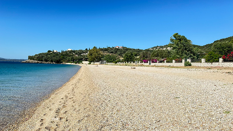 Barbati Beach em Corfu na Grécia